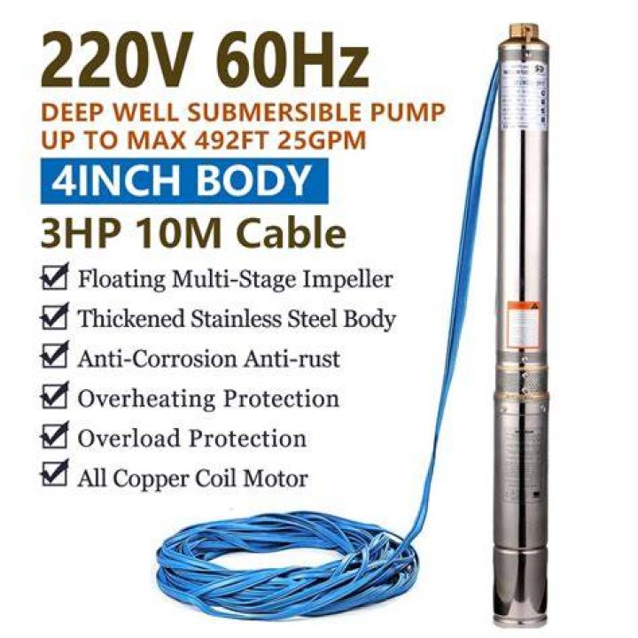 Are deep well pumps 110 or 220?