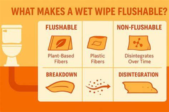 Are flushable wet wipes really flushable?