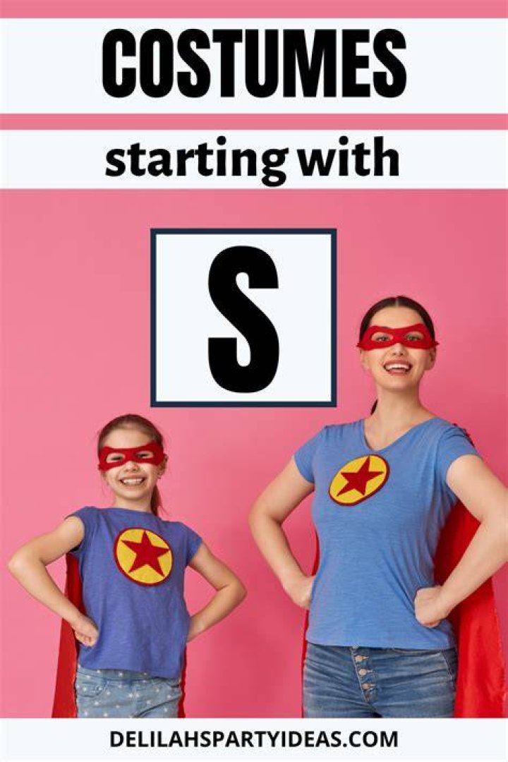 Are there any costumes that start with the letter S?