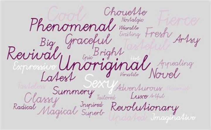 Are there any fashion words that start with s?