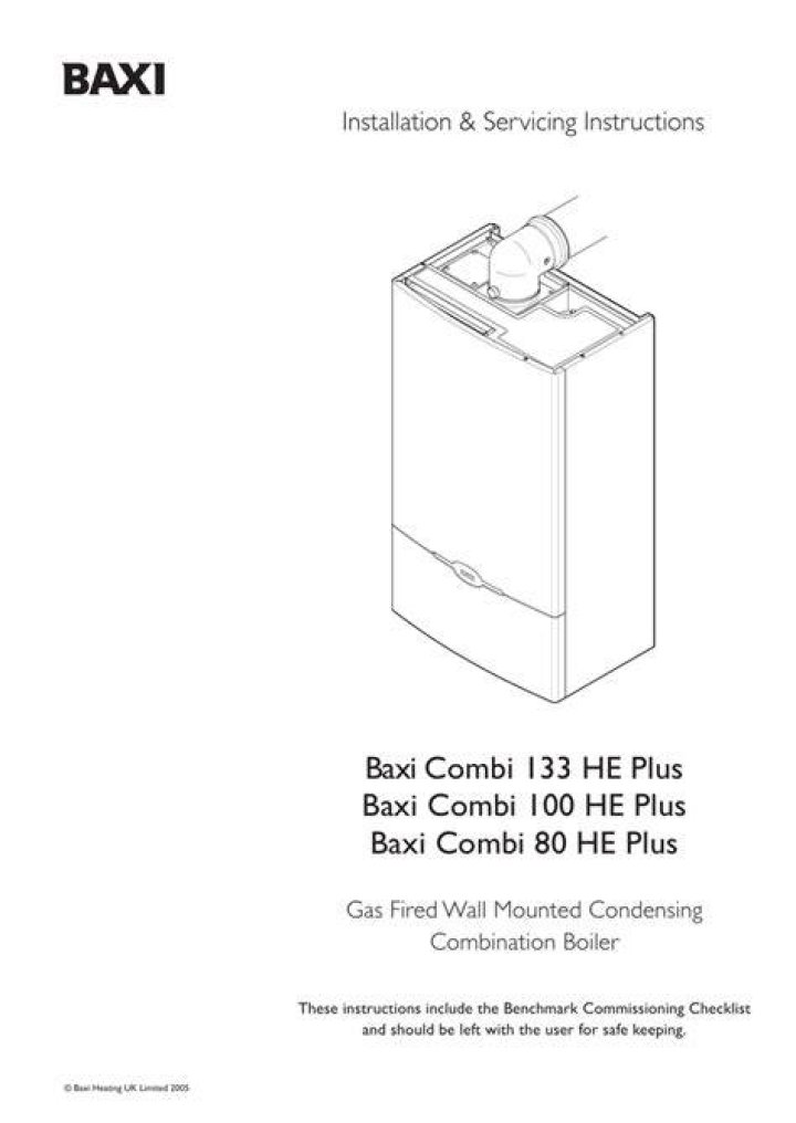 Are there any problems with the Baxi 100 he boiler?
