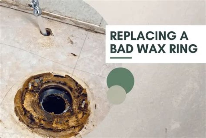 Can a bad wax ring cause a toilet not to flush properly?