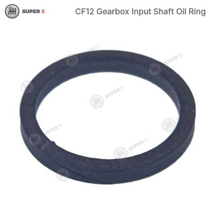 Can a oil ring be used on a horizontal shaft?