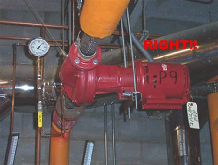 Can a pipe thermostat be installed on a pump?