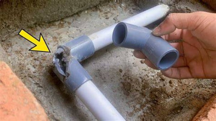 Can a PVC drain pipe be repaired permanently?