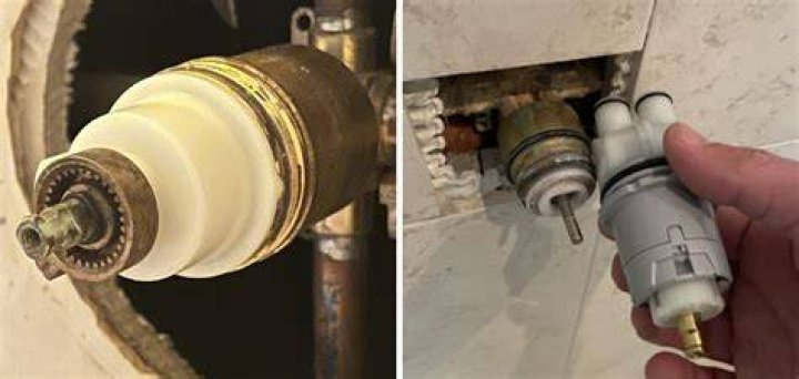 Can a shower cartridge be cleaned?