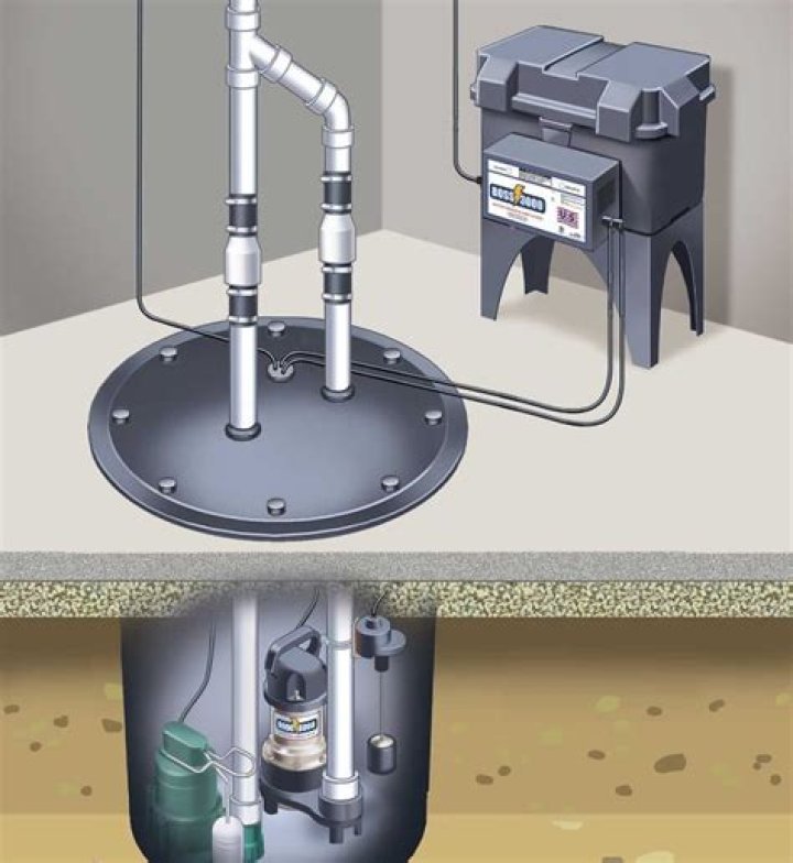 Can a sump pump back up?