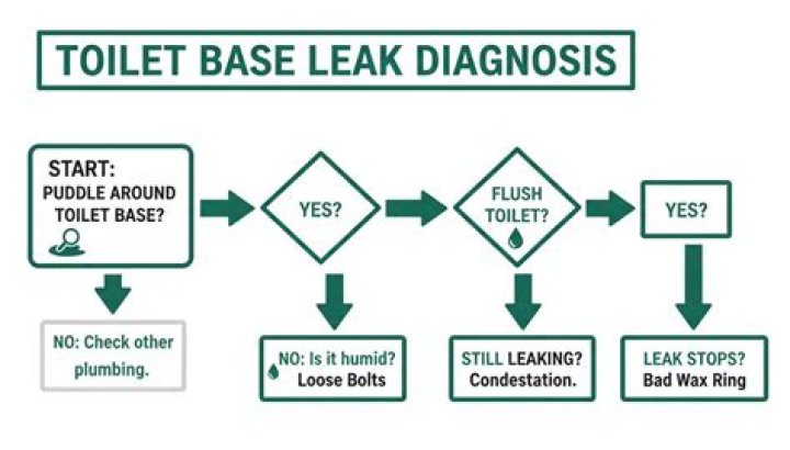 Can a toilet leak intermittently?