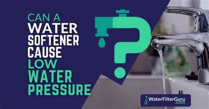 Can a water softener cause sediment?