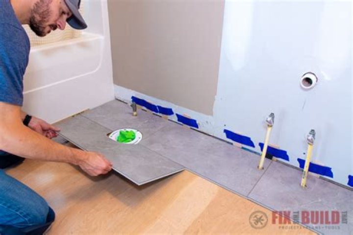 Can I install flooring in the bathroom and new toilet?