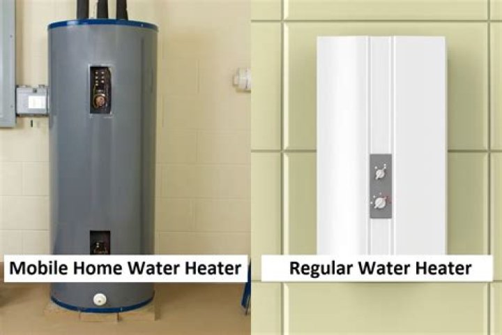 Can I put a regular hot water heater in a mobile home?