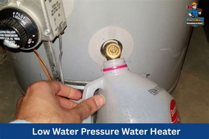 Can low water pressure damage a water heater?
