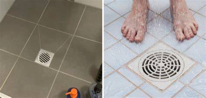 Can shower drain be off center?