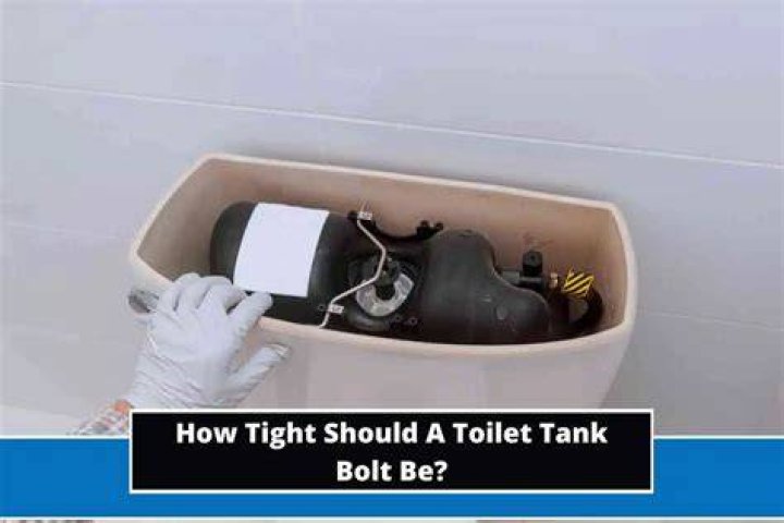 Can toilet tank bolts be too tight?