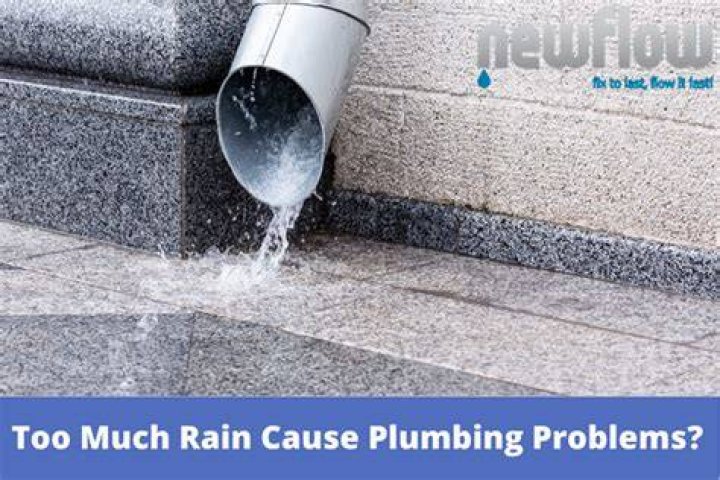 Can Too Much rain Cause toilet problems?