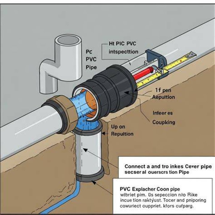 Can you connect PVC to cast iron?