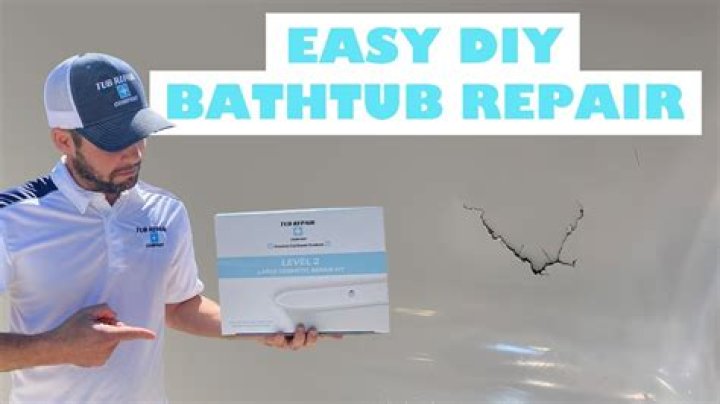 Can you fix a chip in a fiberglass tub?