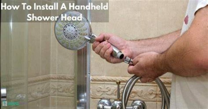 Can you install a new shower head with a handheld?