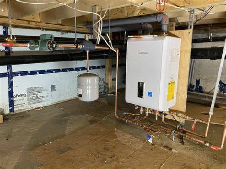 Can you put a gas tankless water heater in a crawl space?