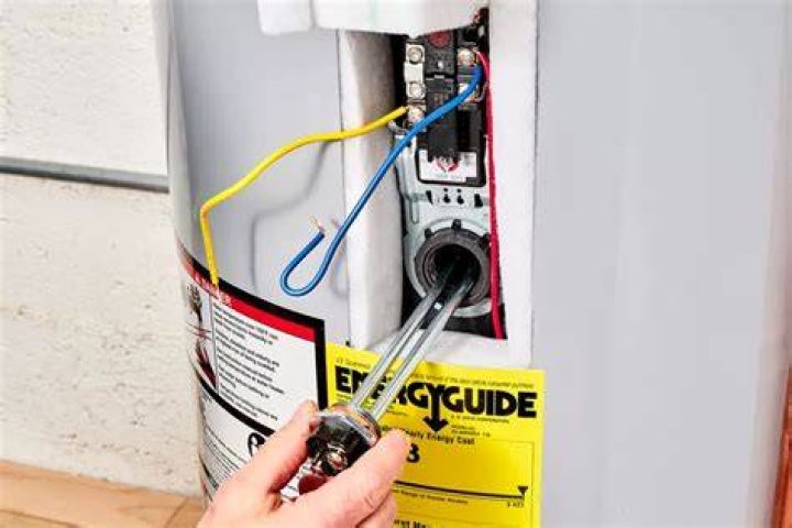 Can you replace a heating element in a hot water heater?