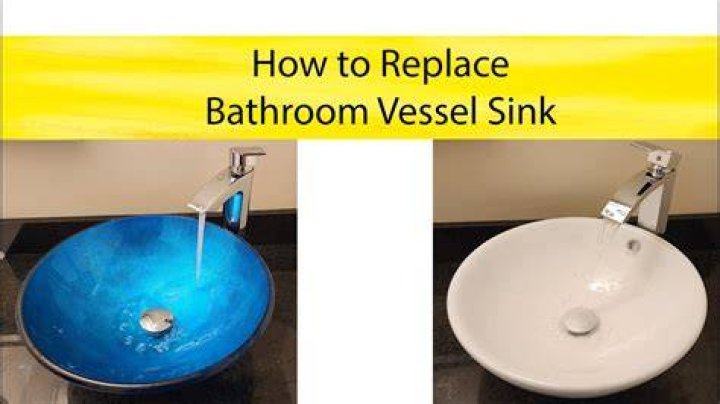 Can you replace a regular sink with a vessel sink?