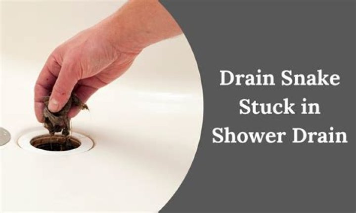 Can you run a snake down a shower drain?