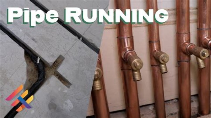 Can you run copper pipe in concrete?