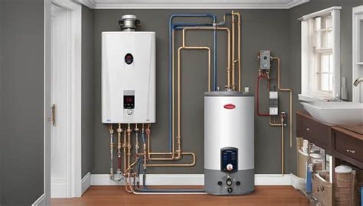 Can you run gas and electric water heater together?