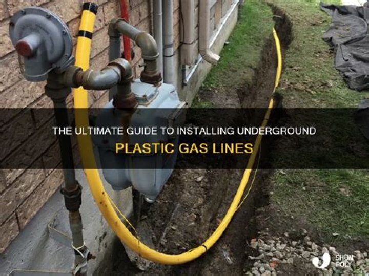 Can you run plastic gas line in house?