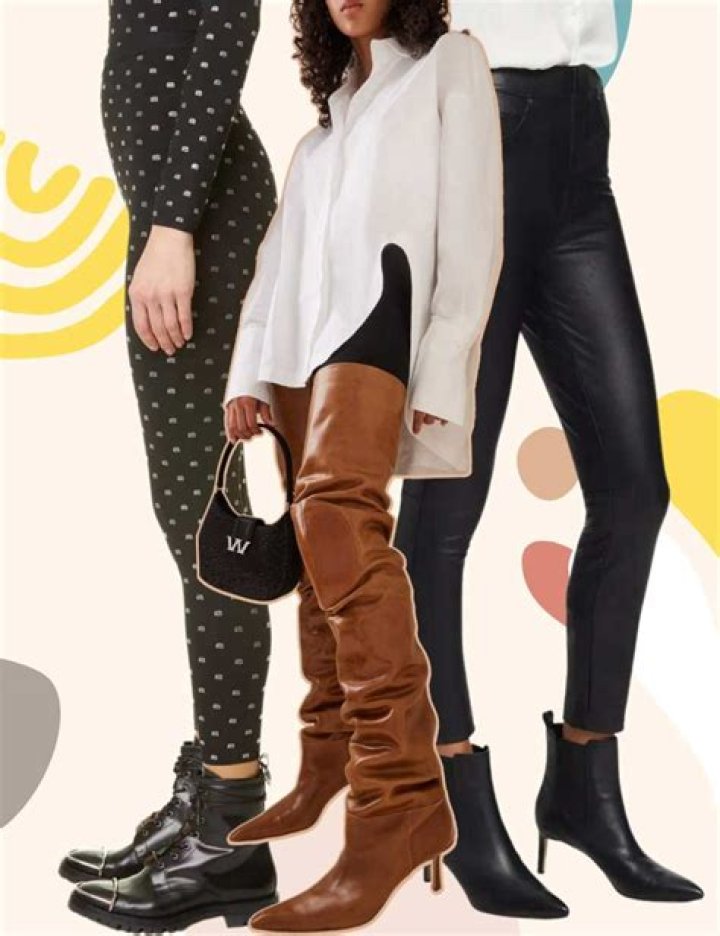 Can you wear high boots with leggings?