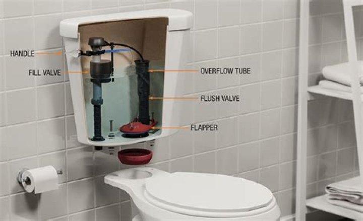 Do new toilets come with insides?