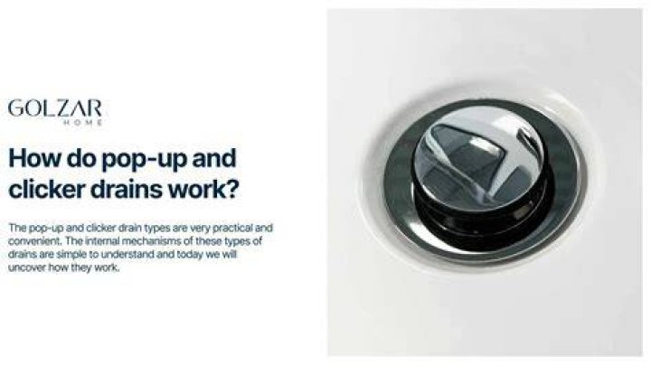 Do pop-up drains need putty?