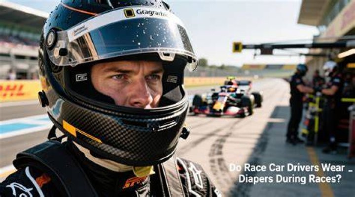 Do race car drivers wear diapers?