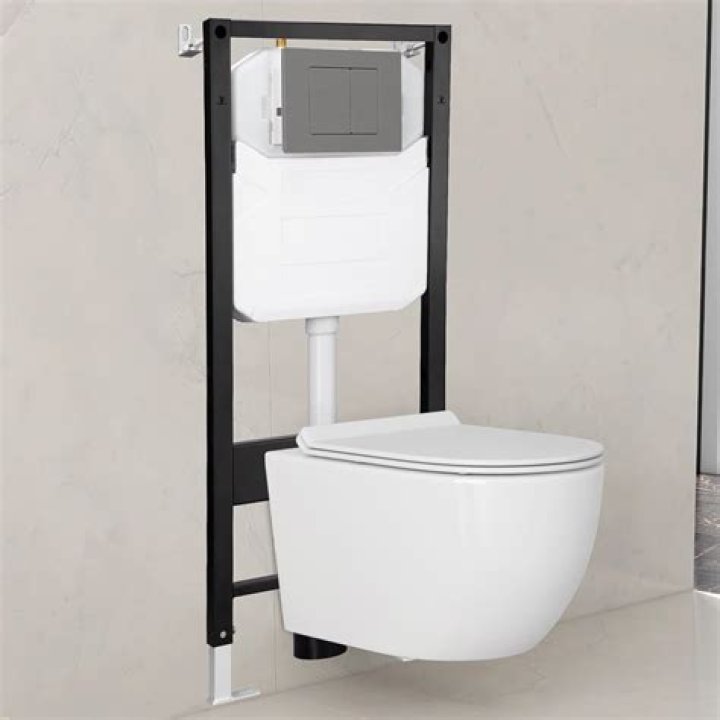 Do wall mounted toilets have a tank?