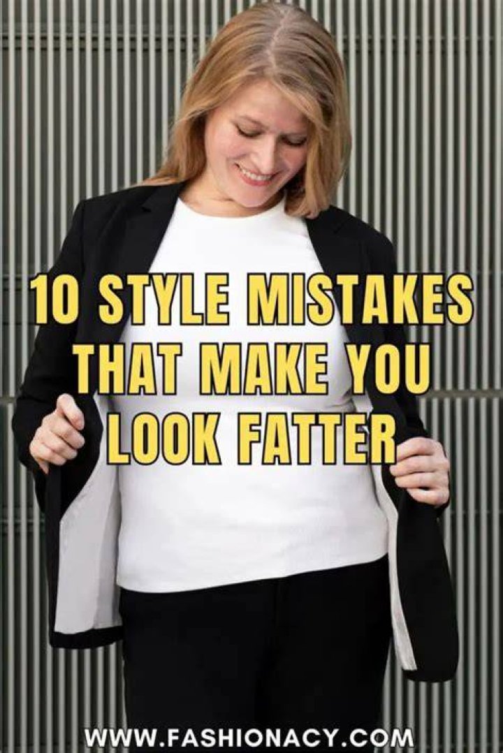 Do white clothes make you look fatter?