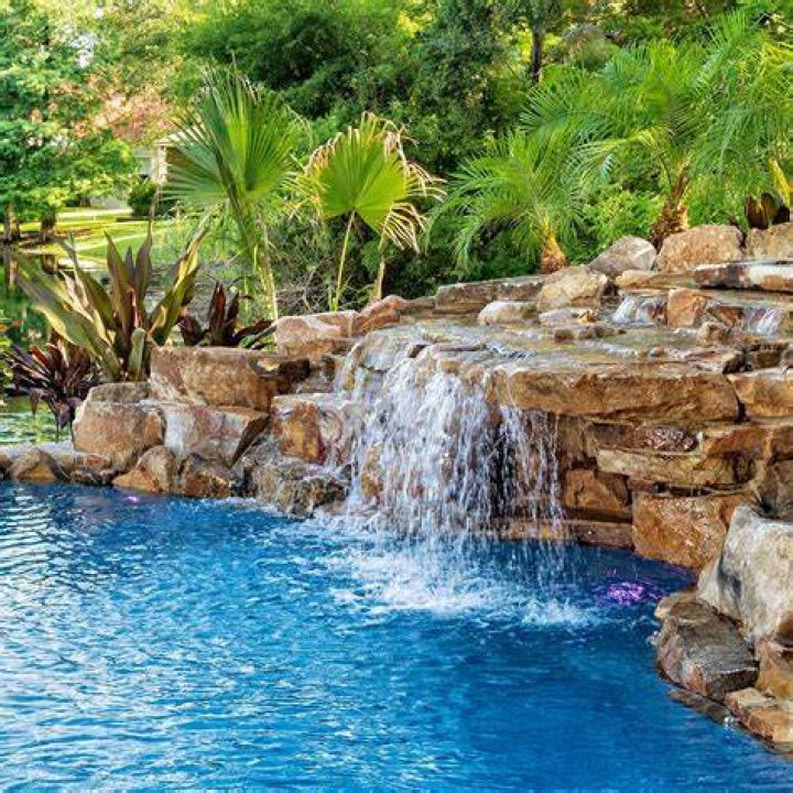 Do you have a waterfall in your swimming pool?
