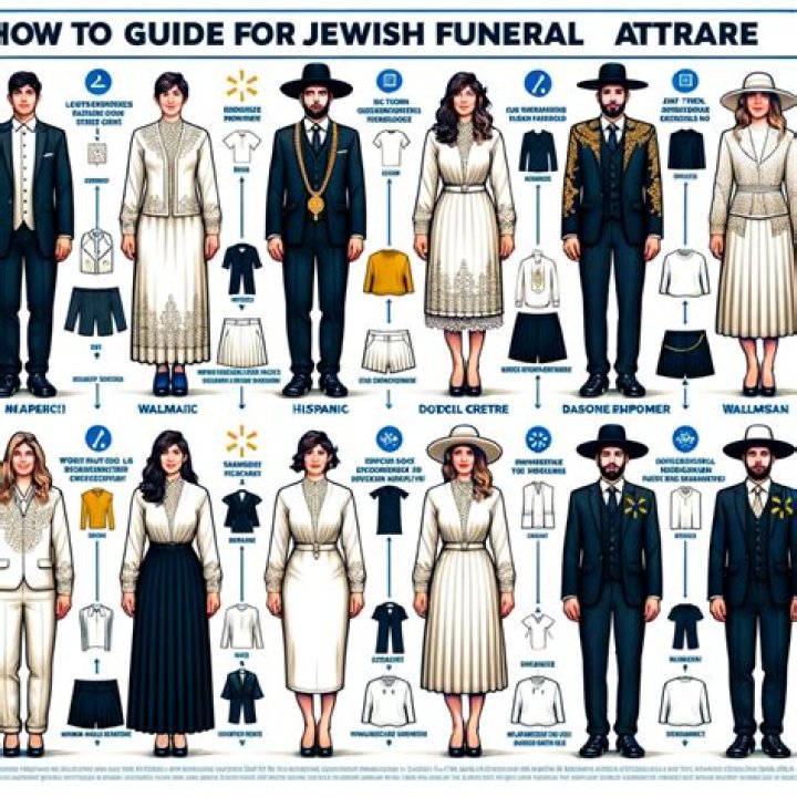 Do you have to wear black to a Jewish funeral?