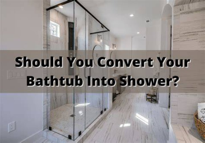 Do you need a permit to convert a bathtub to a shower?