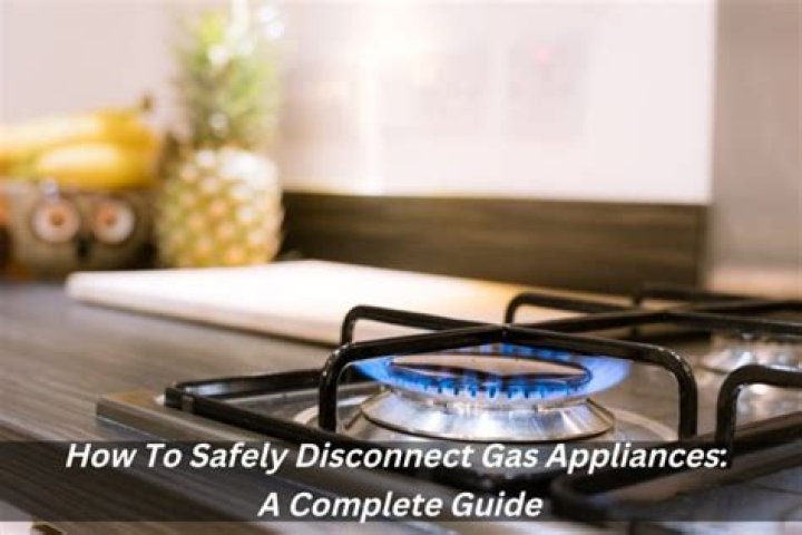 Do you need a plumber to disconnect a gas stove?