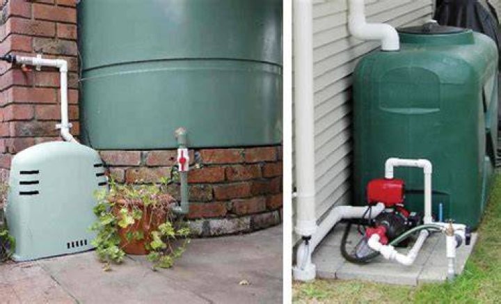 Do you need a pump for a rainwater tank?