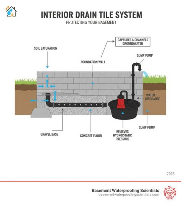 Do you need drain tile with a sump pump?