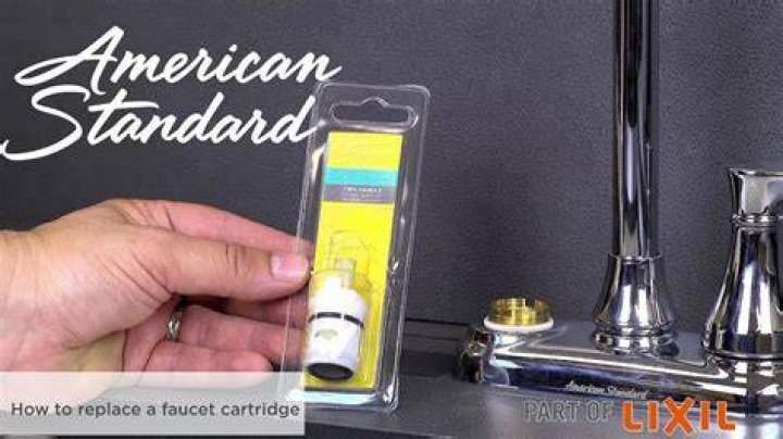 Do you need to replace an American Standard faucet cartridge?