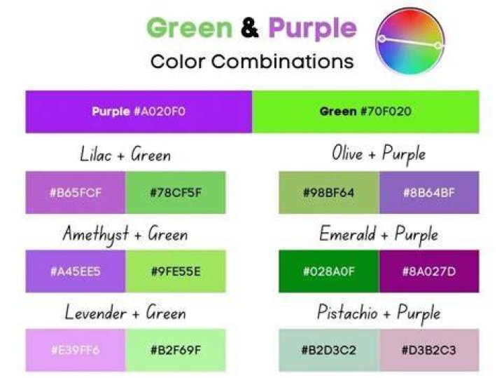 Does green go with pink and purple?