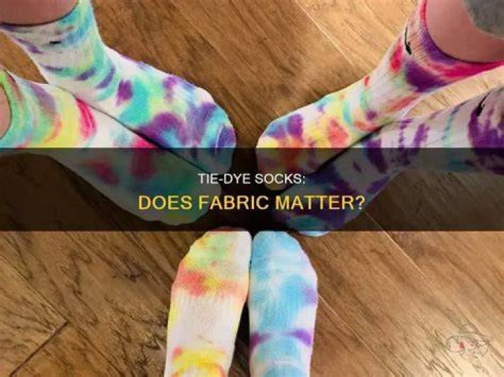 Does it matter what color your socks are?