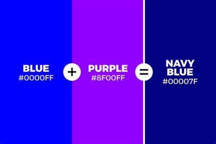 Does purple and navy blue match?