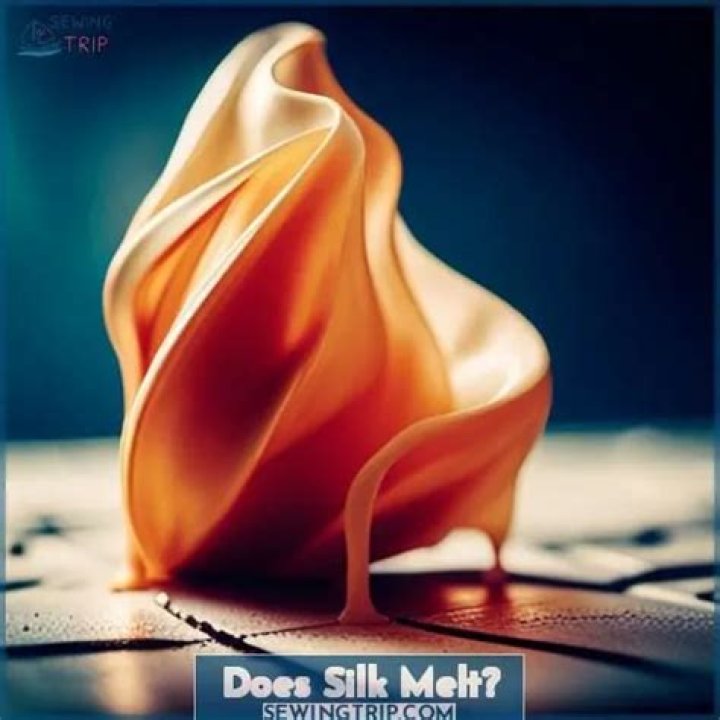 Does silk melt or burn?