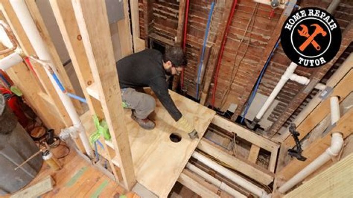Does subfloor go under shower?