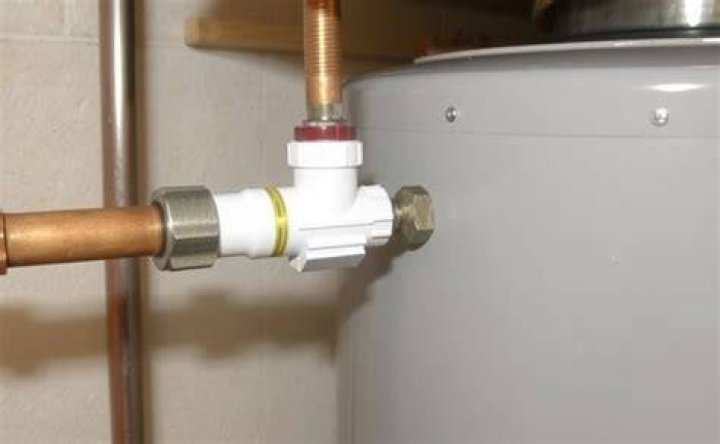 Does the main water line go to the water heater first?