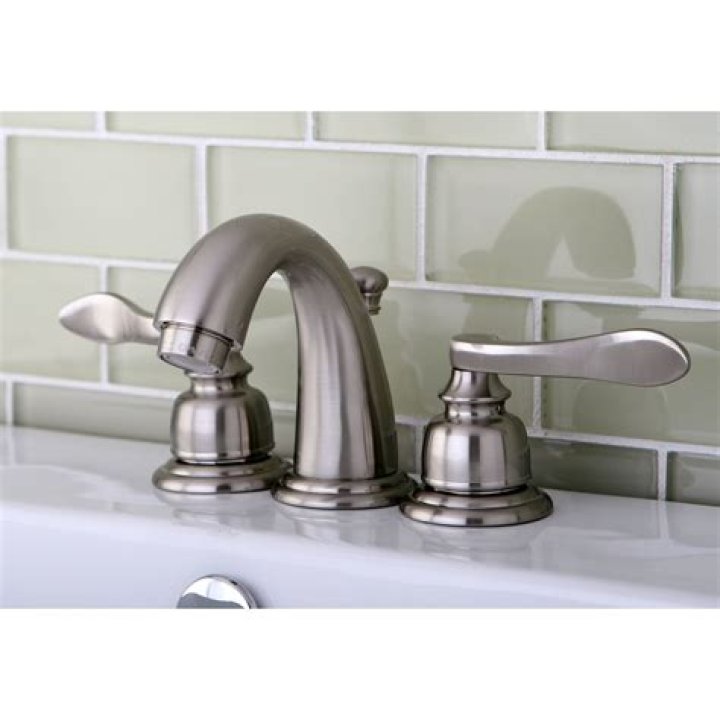 How big is a mini widespread bathroom faucet?