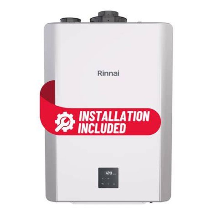 How big is a Rinnai tankless water heater?